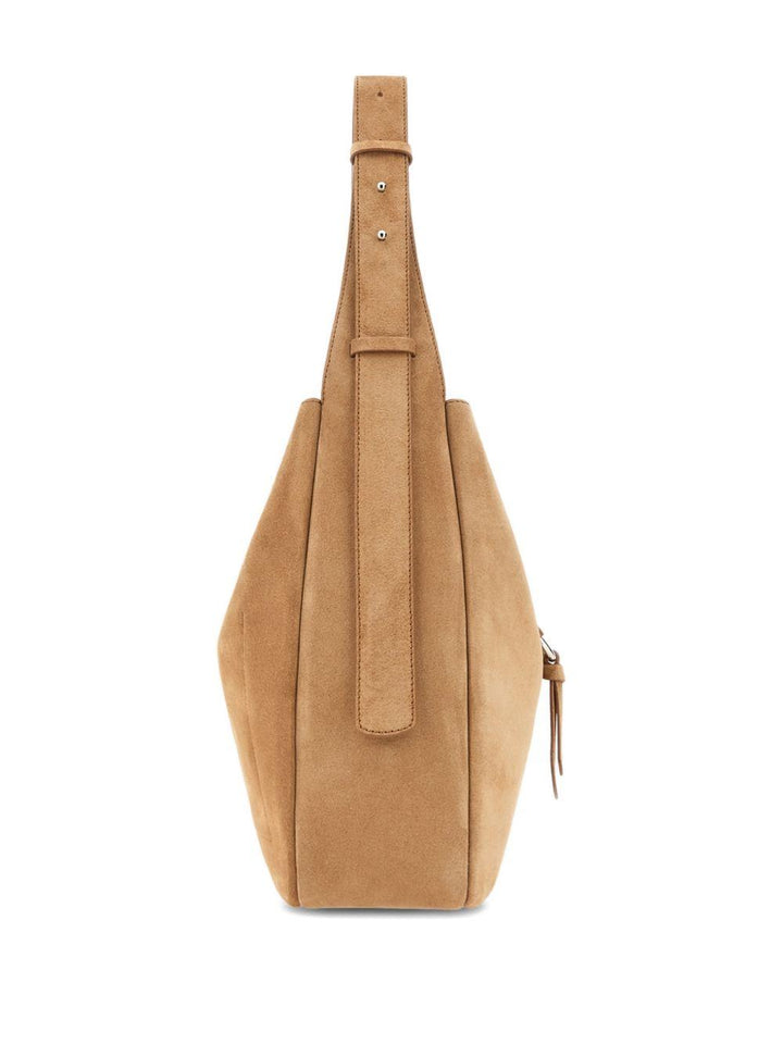 Borsa a spalla con logo 