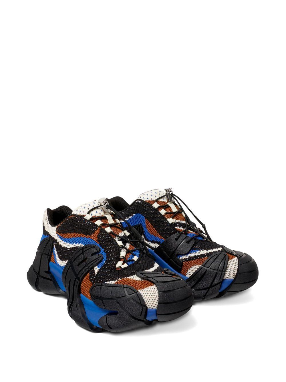 Sneakers Tormenta bianche, marroni, nere e blu 