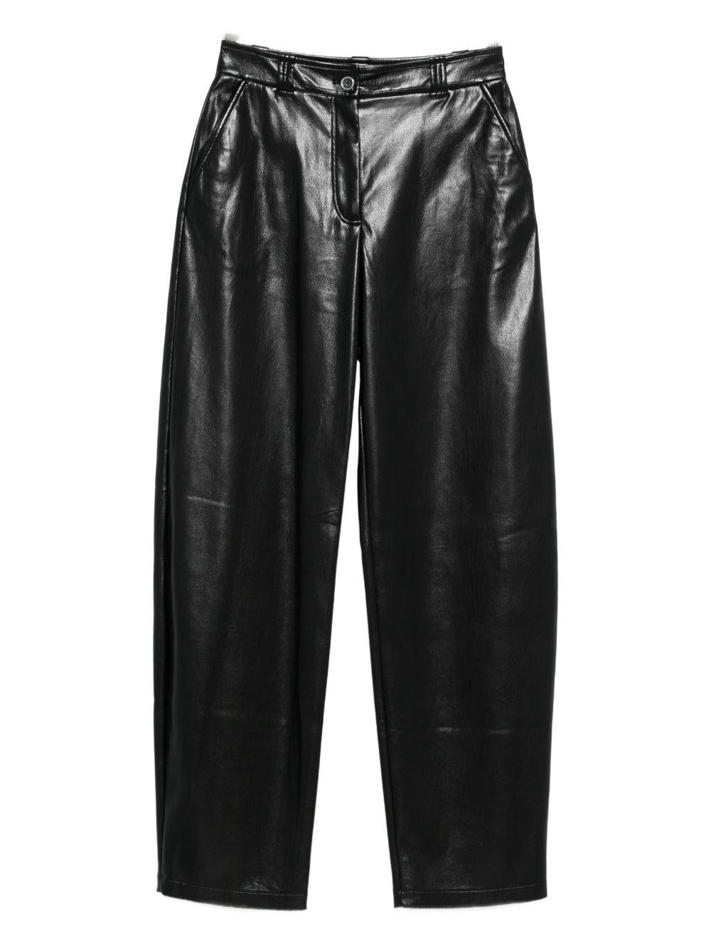 Pantaloni effetto pelle 