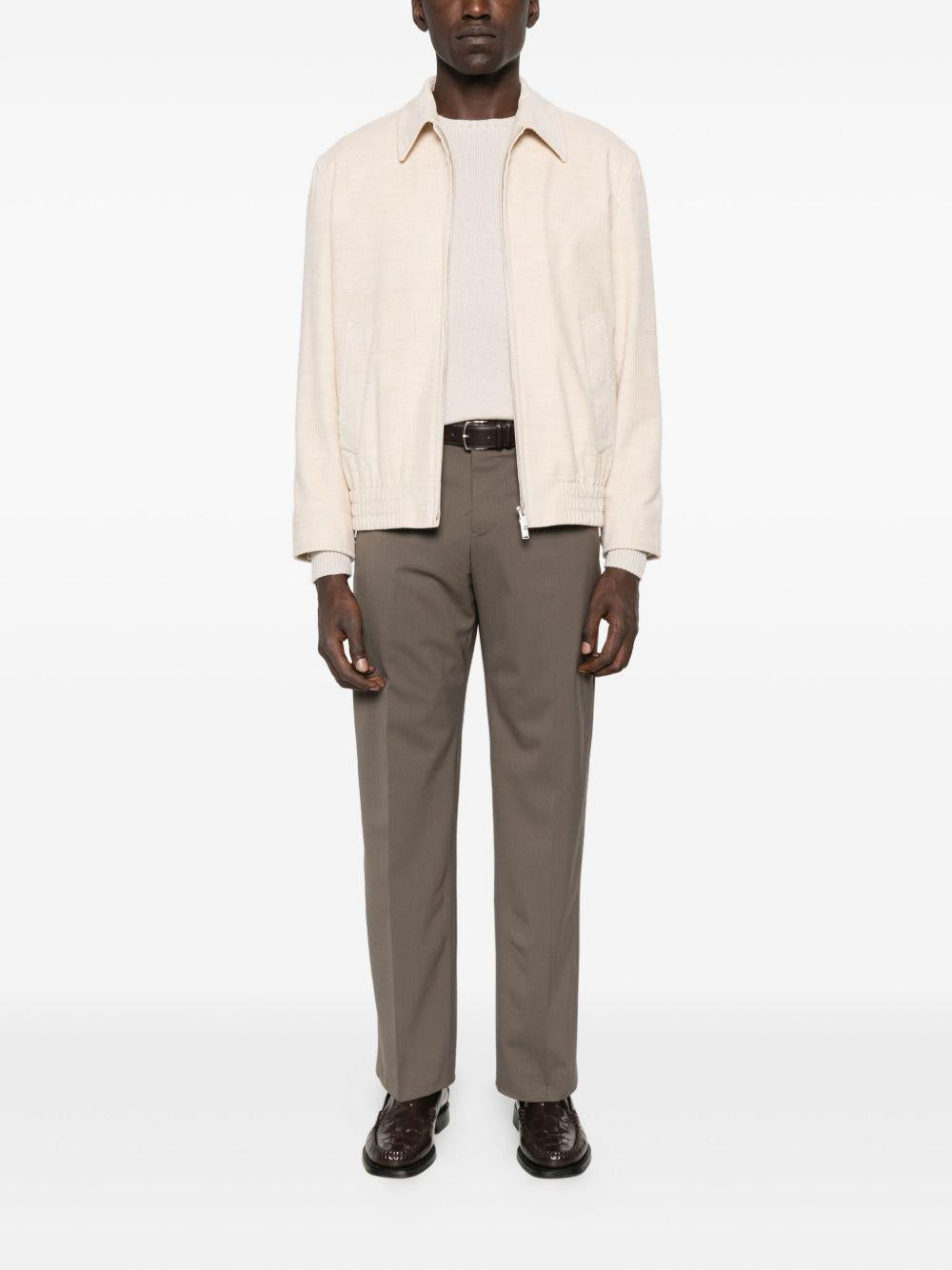 Pantaloni taglio regular Michael fango 
