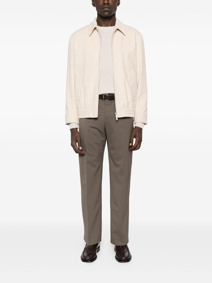 Pantaloni taglio regular Michael fango 