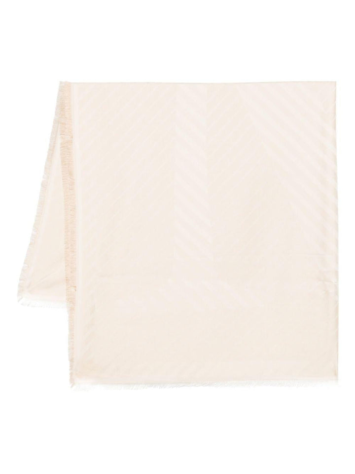Scialle in seta jacquard 