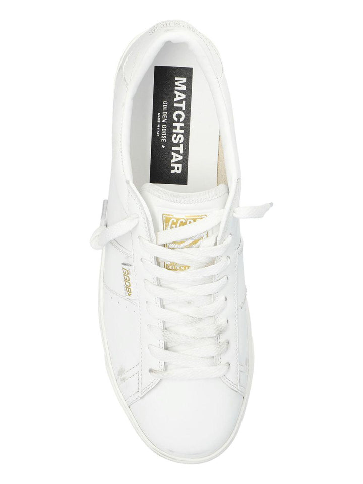 Sneakers Matchstar bianche ottico con dettagli logo 