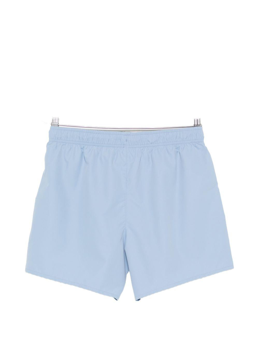 Costume da bagno azzurro con ricamo 