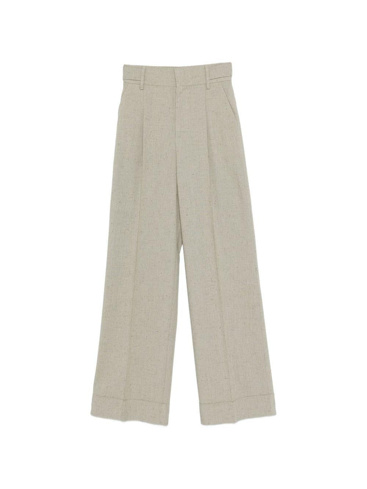 Pantaloni con piega 