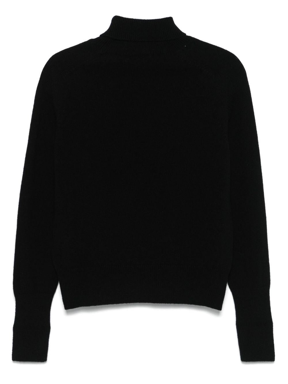 Maglione a collo alto 