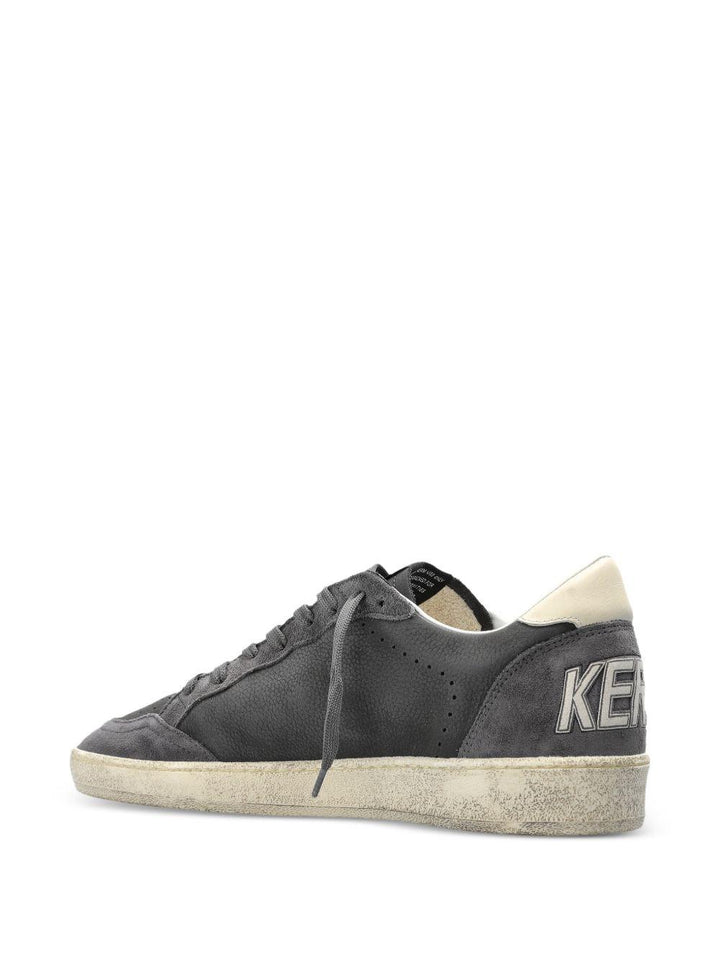 Sneaker antracite superstar nere con applicazioni 