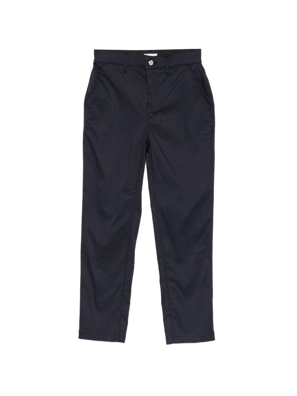 Pantaloni con patch logo 