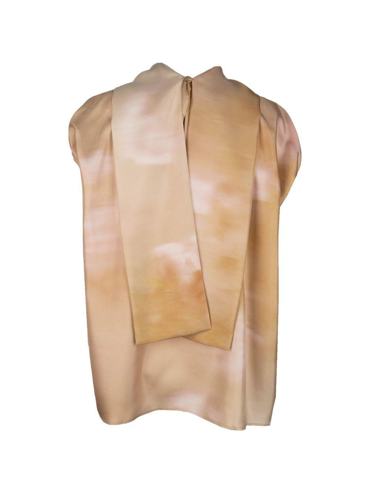 Blusa smanicata 