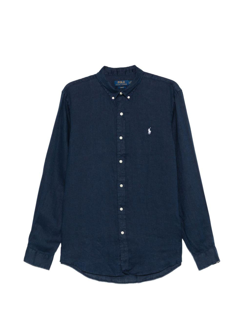 Camicia polo pony blu scuro 