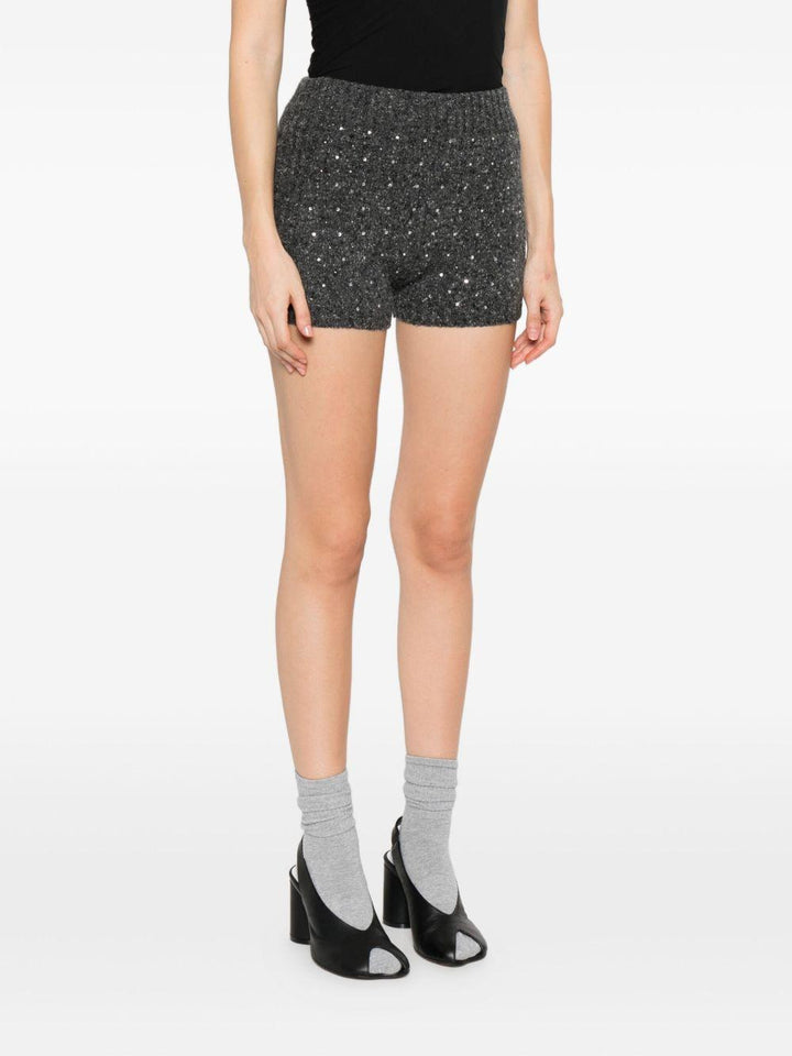 Shorts con decorazione 