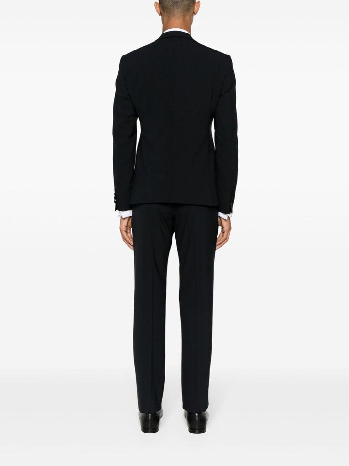 abito monopetto tuxedo blu 