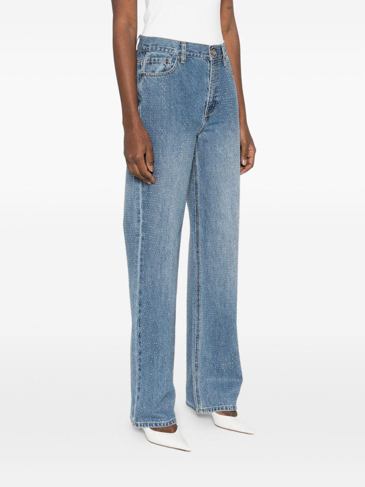 Jeans con dettaglio cuciture 