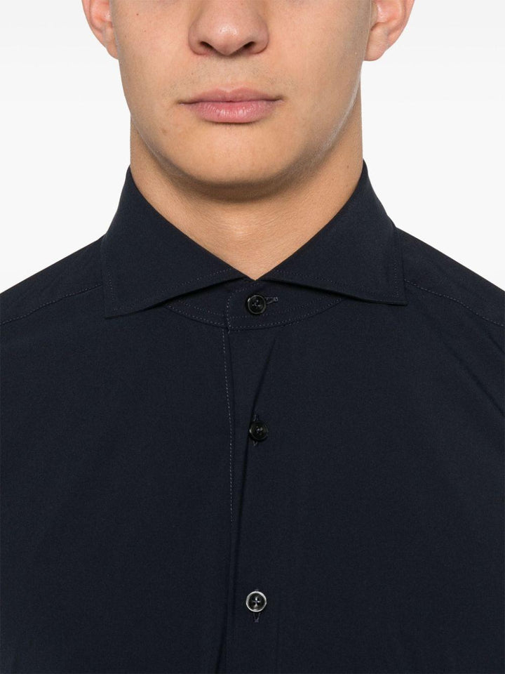 Camicia Active blu elasticizzata 