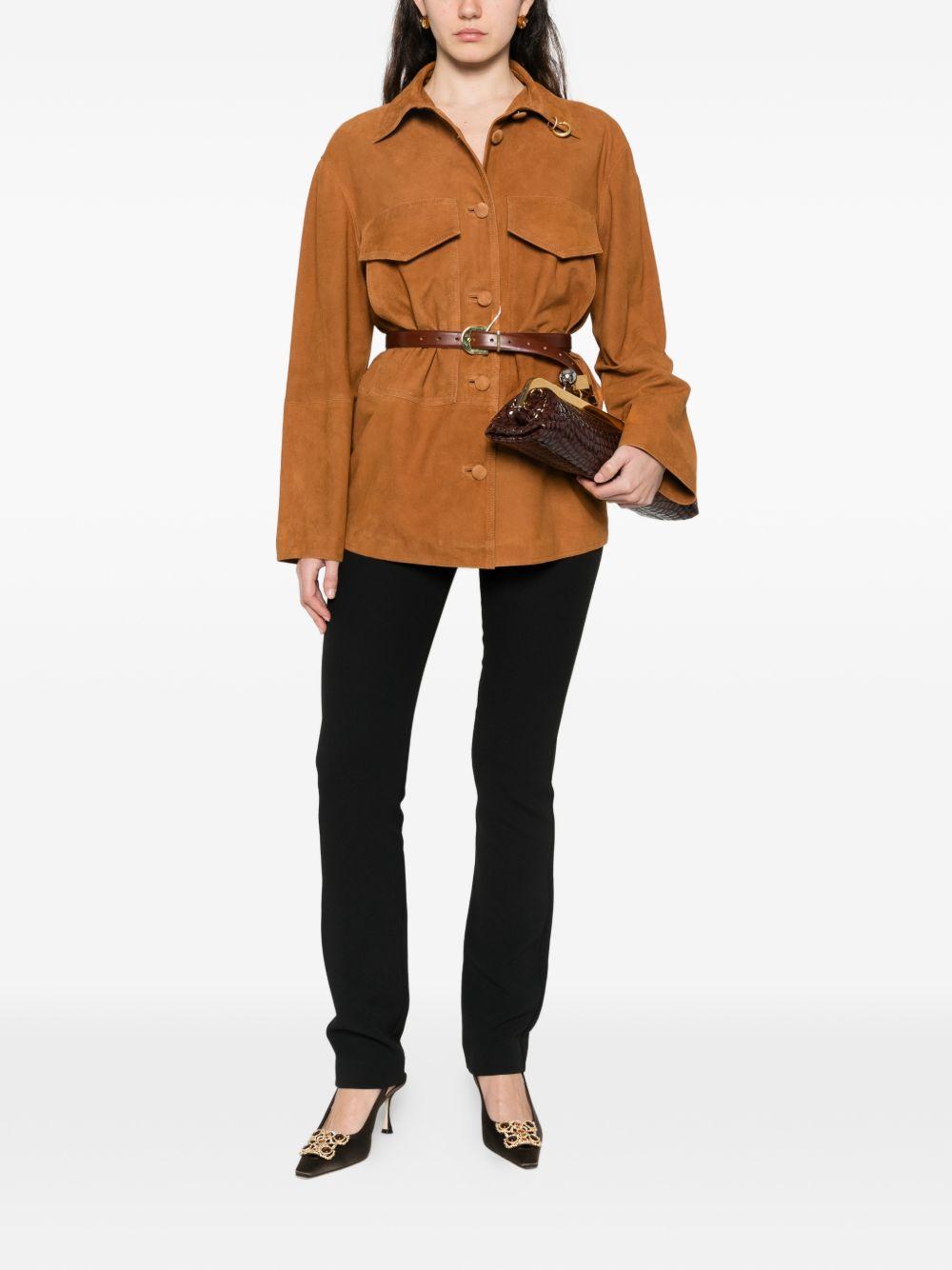 Pantaloni con zip 