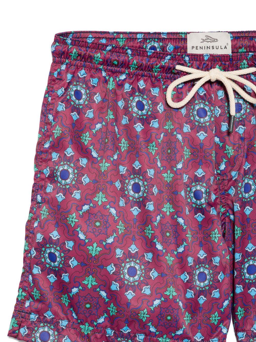 Costume da bagno fantasia con stampa geometrica 