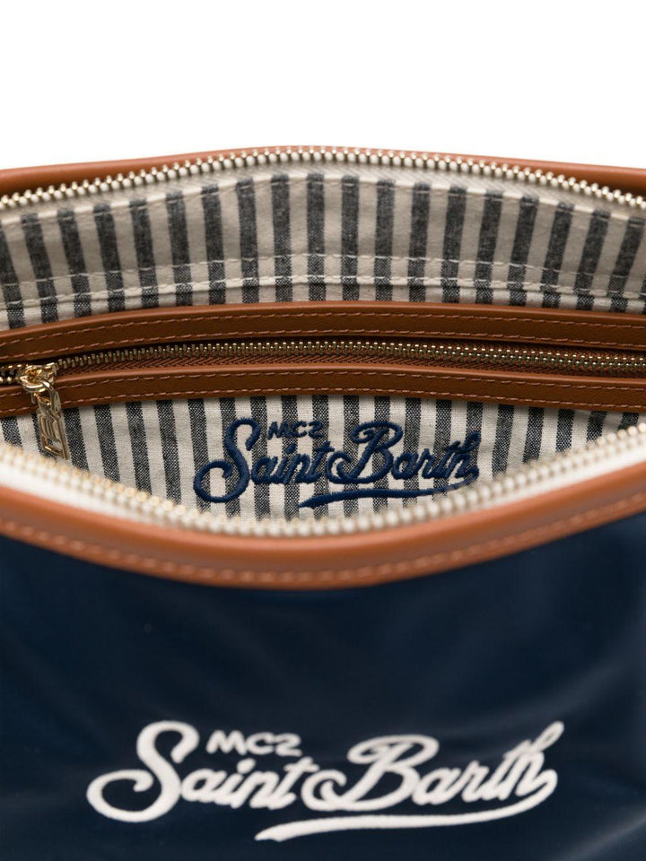 Borsa tote City media con ricamo 