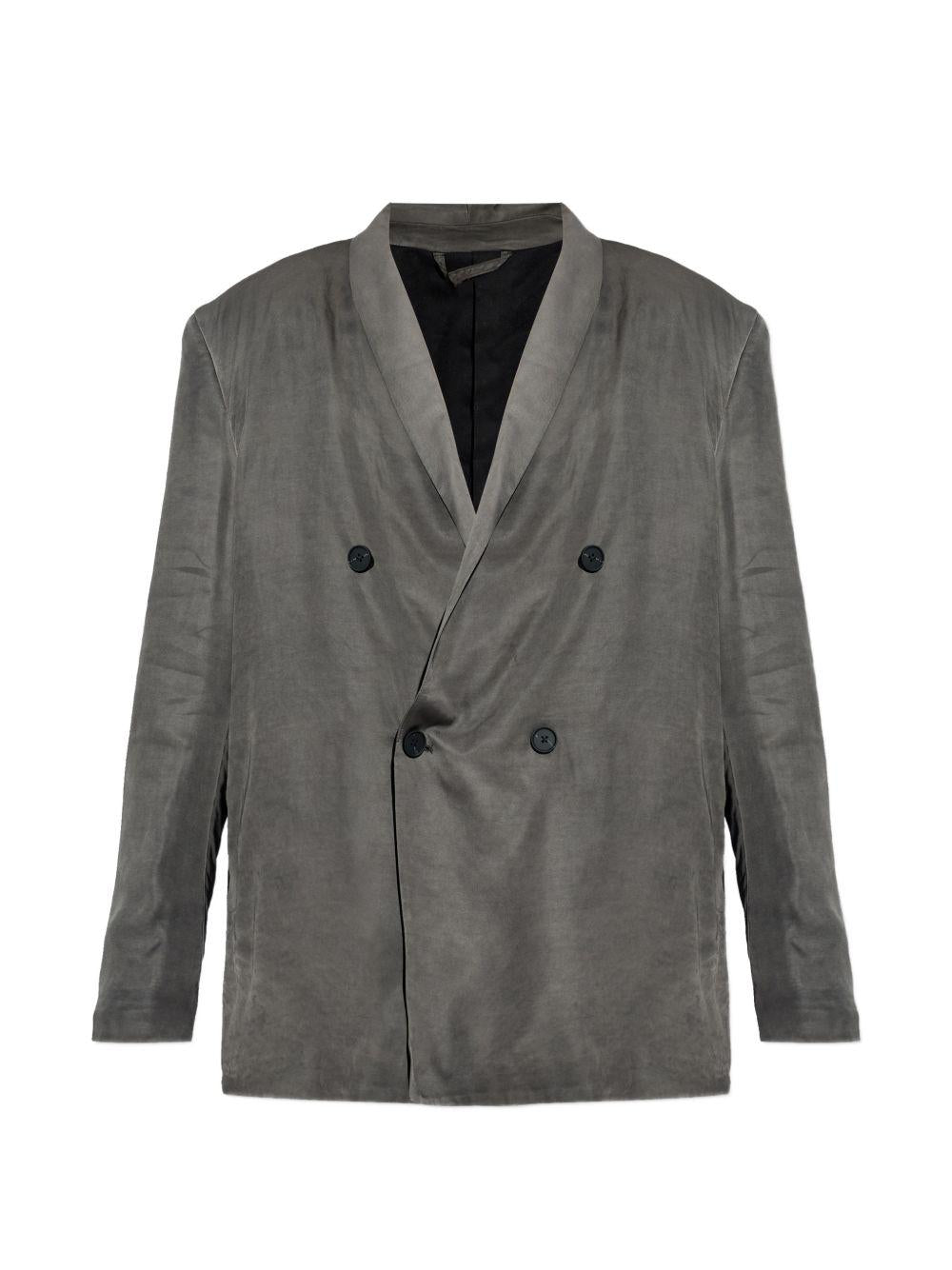 Blazer doppiopetto grigio 