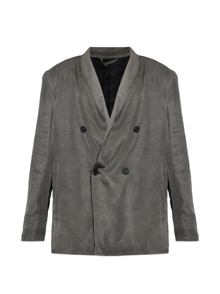 Blazer doppiopetto grigio 