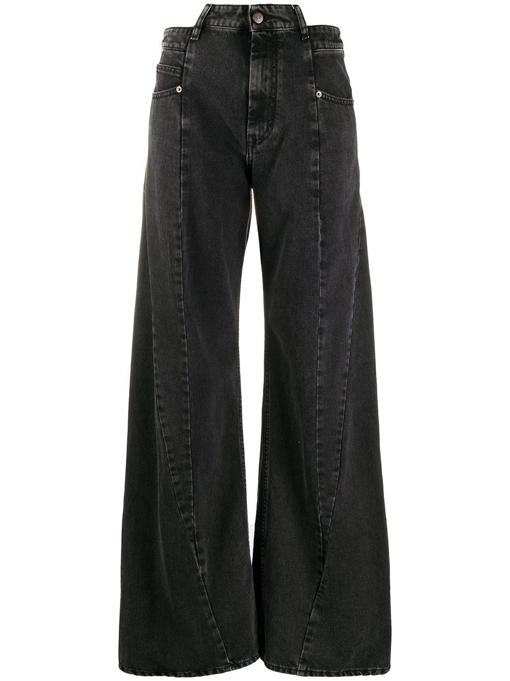 Jeans a gamba ampia Décortiqué 
