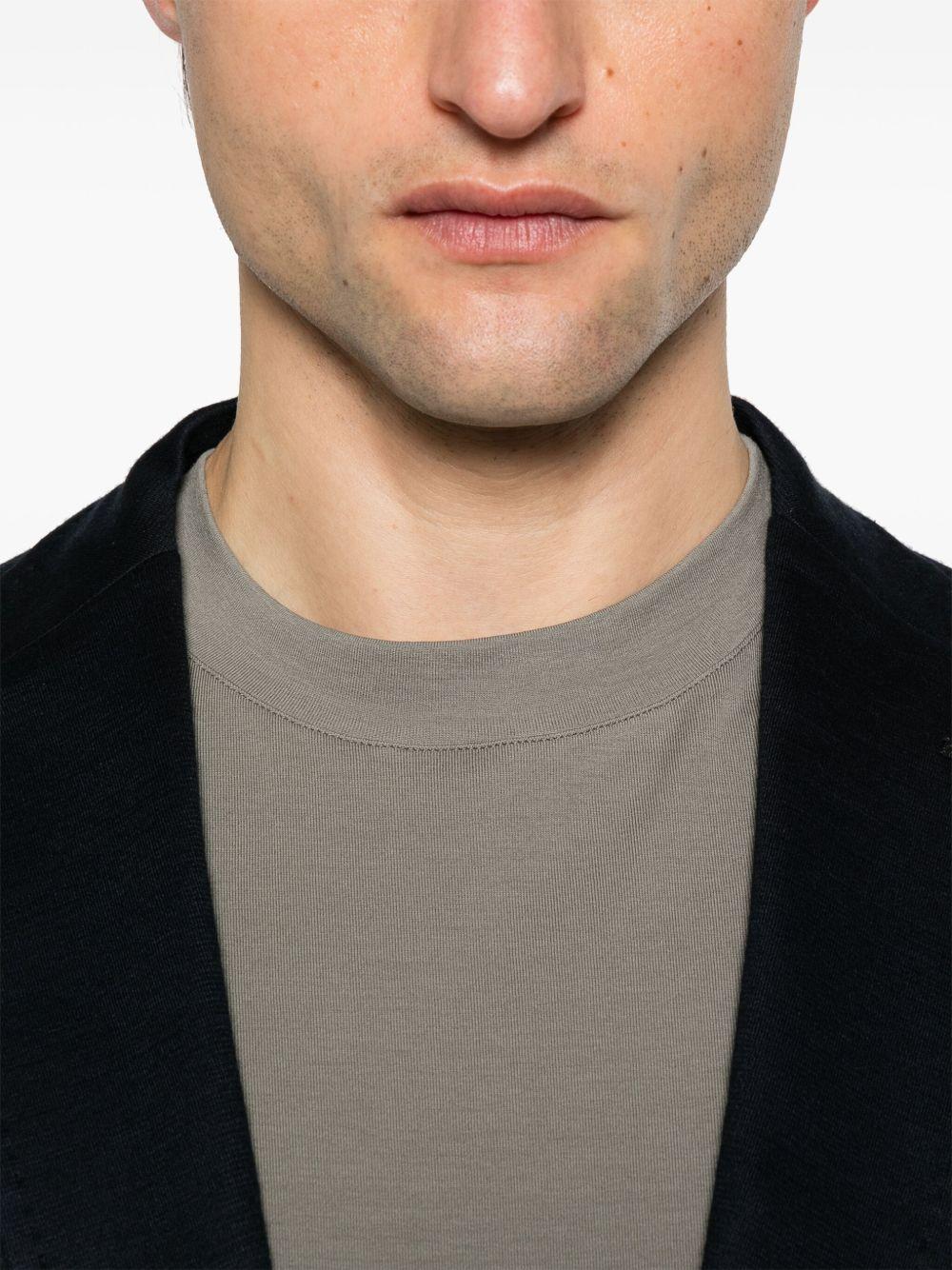 T-shirt girocollo dark sand 