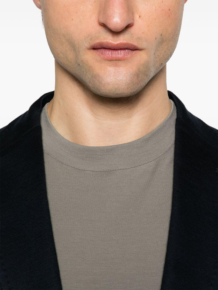 T-shirt girocollo dark sand 