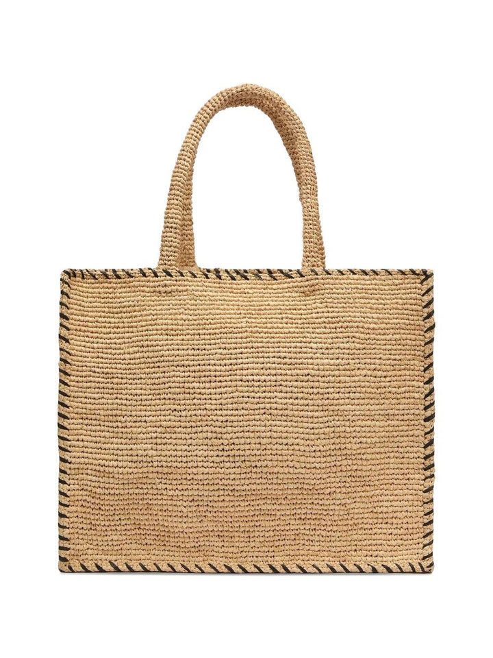 Borsa tote Collette in rafia 