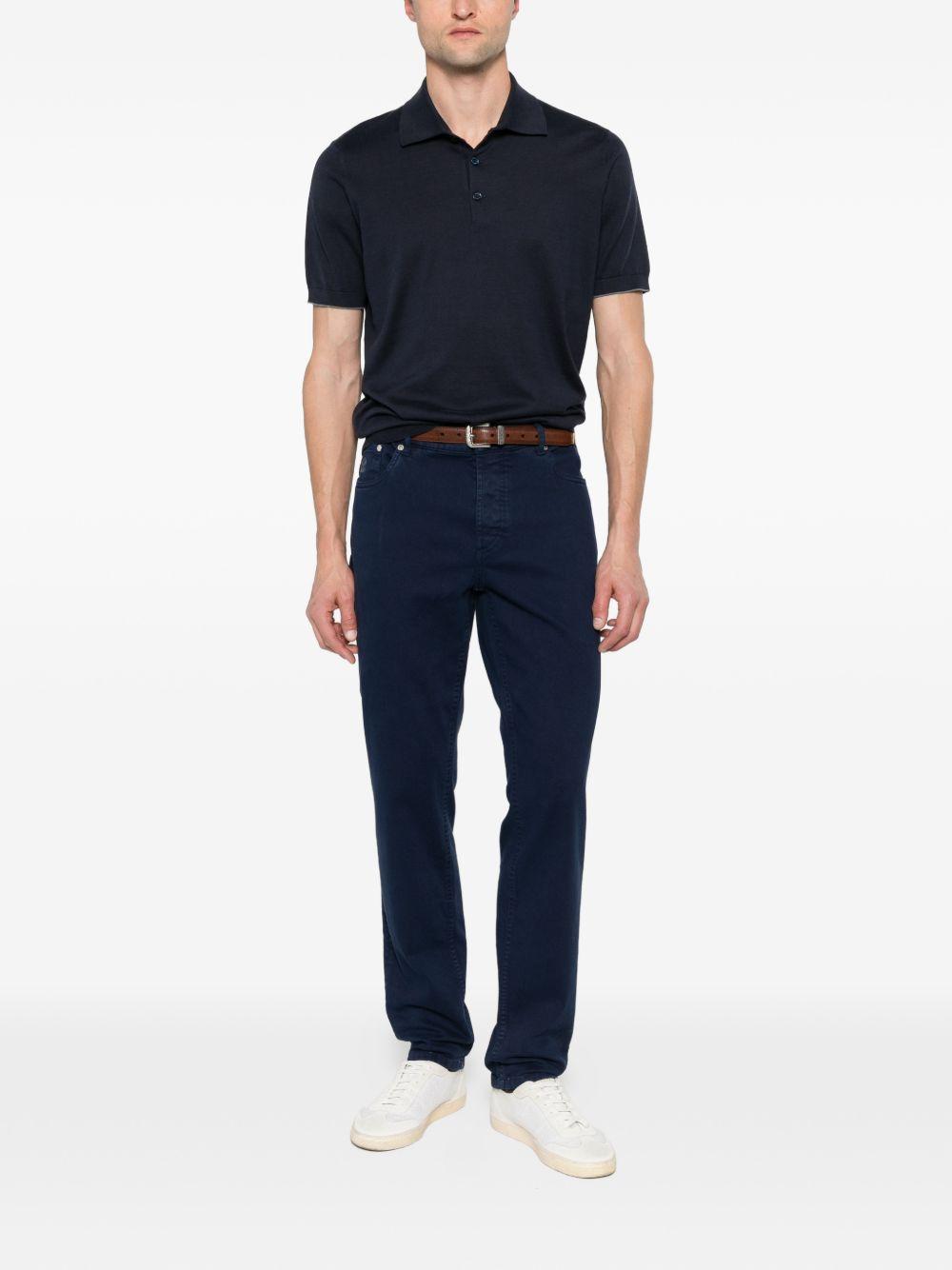Polo blu 