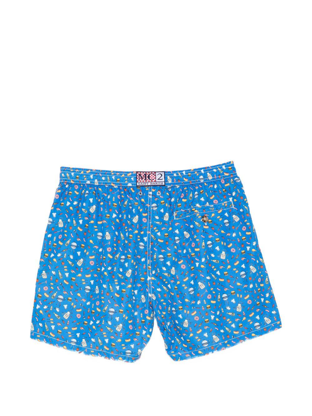 Costume da bagno blu 
