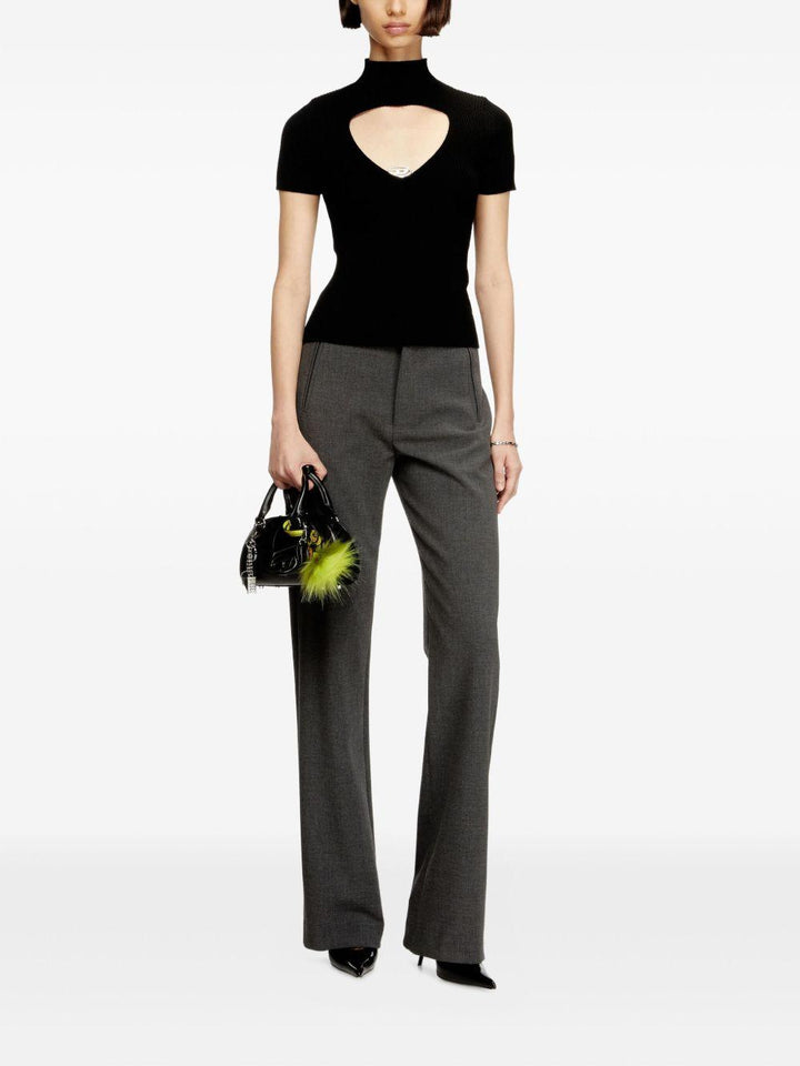 T-shirt M-Olive con dettaglio cut-out 