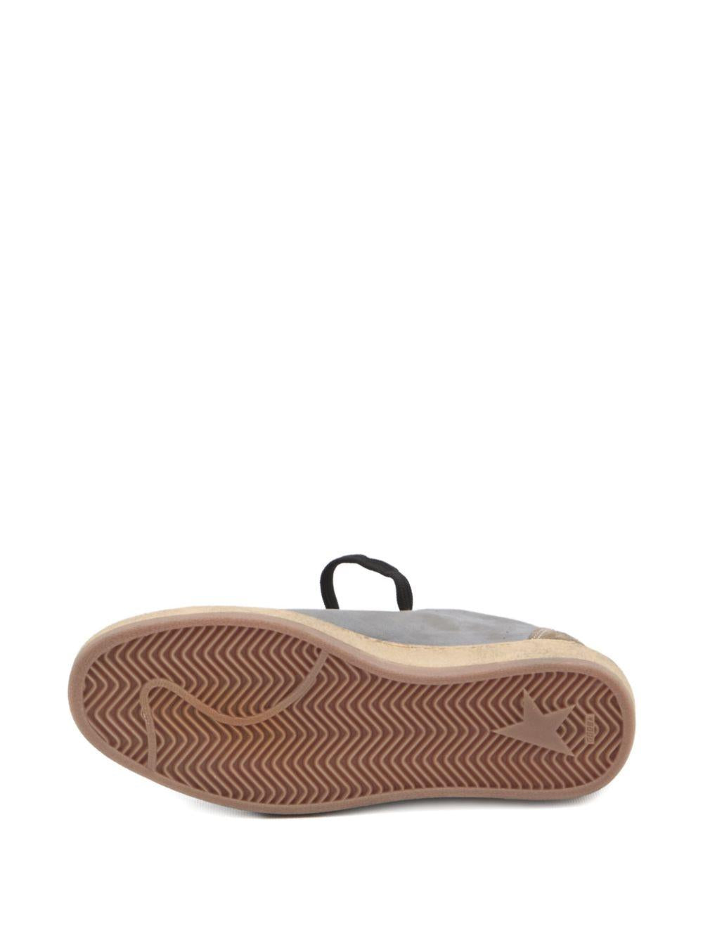 Sneakers grigie Ball Star in pelle scamosciata 
