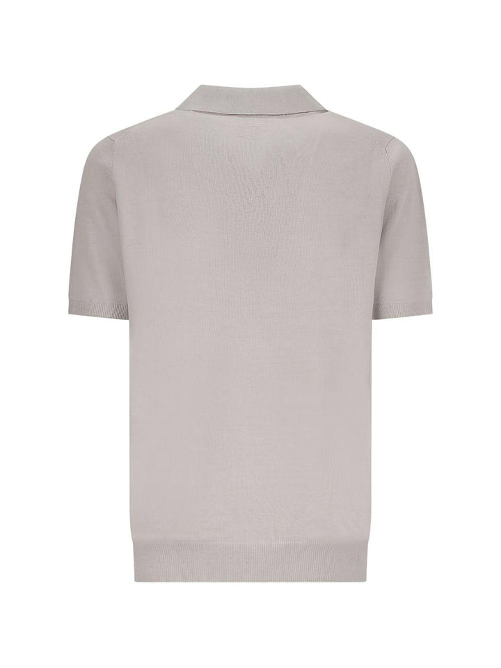 Polo grigio sabbia 