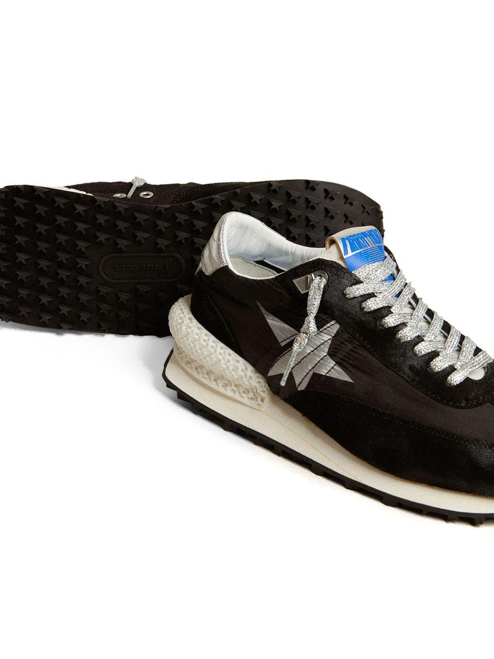 Sneakers con stampa black/silver 