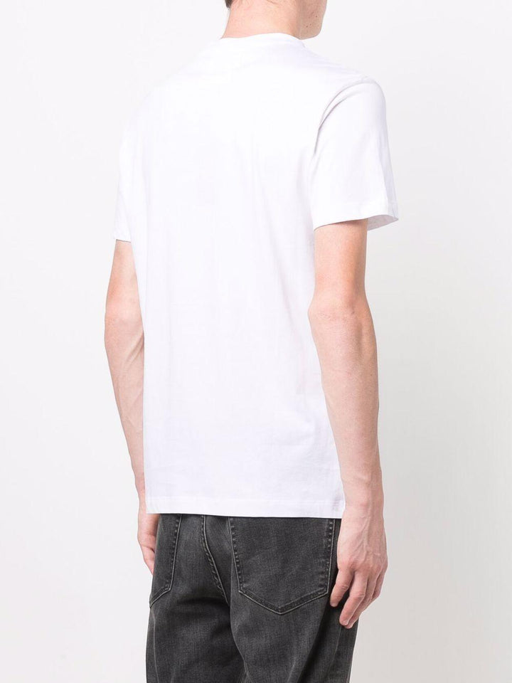 T-shirt bianca logo eagle 