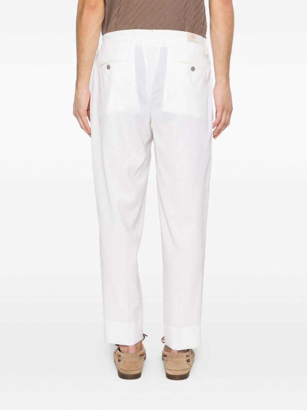 Pantaloni Portobello  plissé naturale 