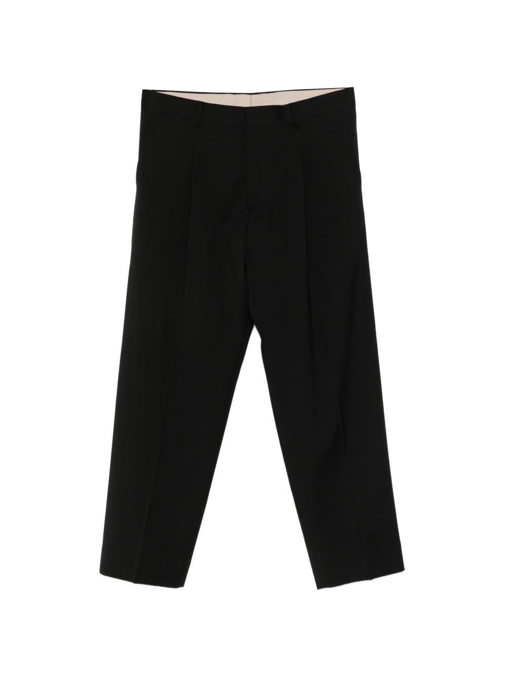 Pantaloni neri dritti 
