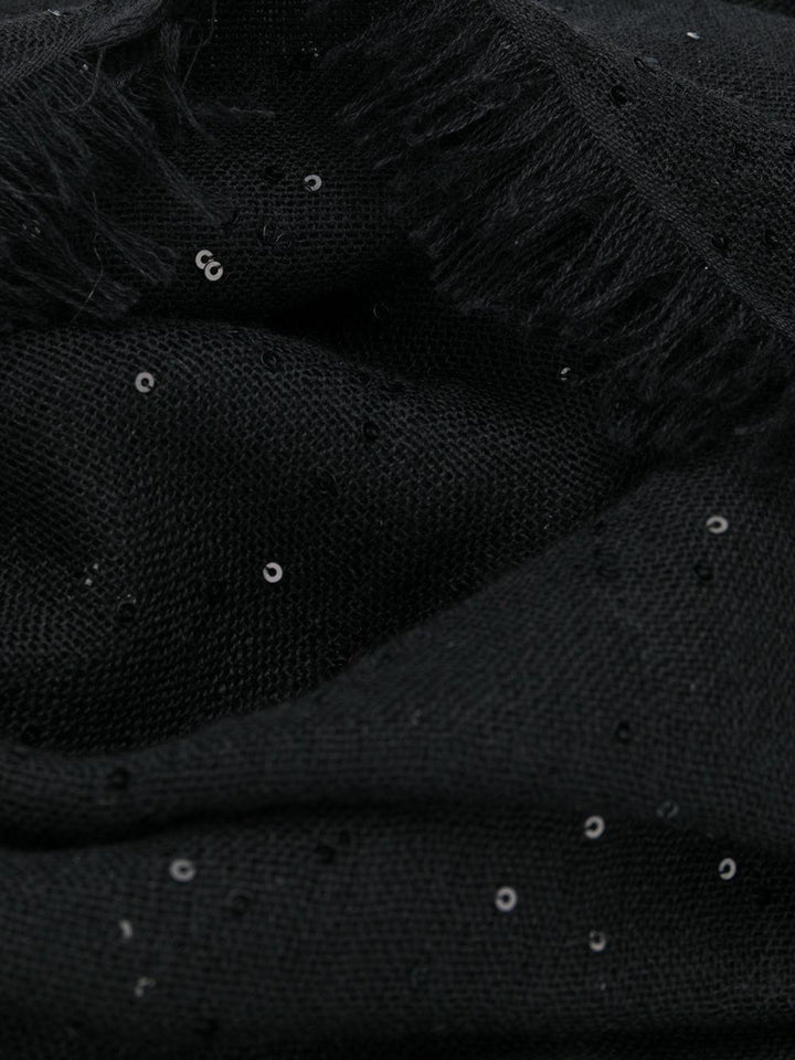 Sciarpa con paillettes 