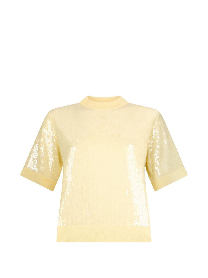 T-shirt con paillettes 