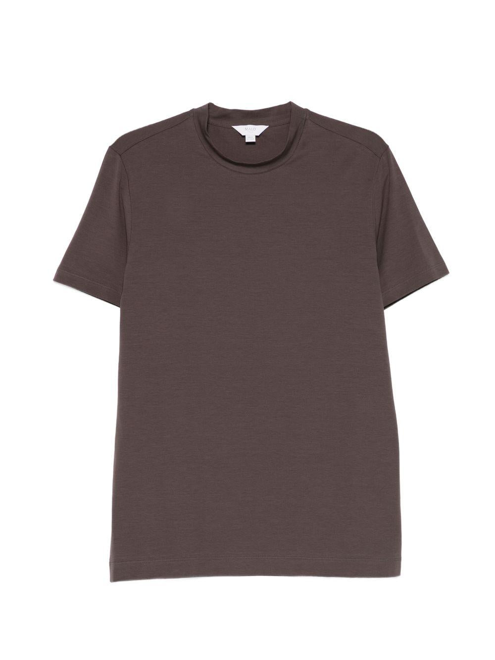 T-shirt marrone 