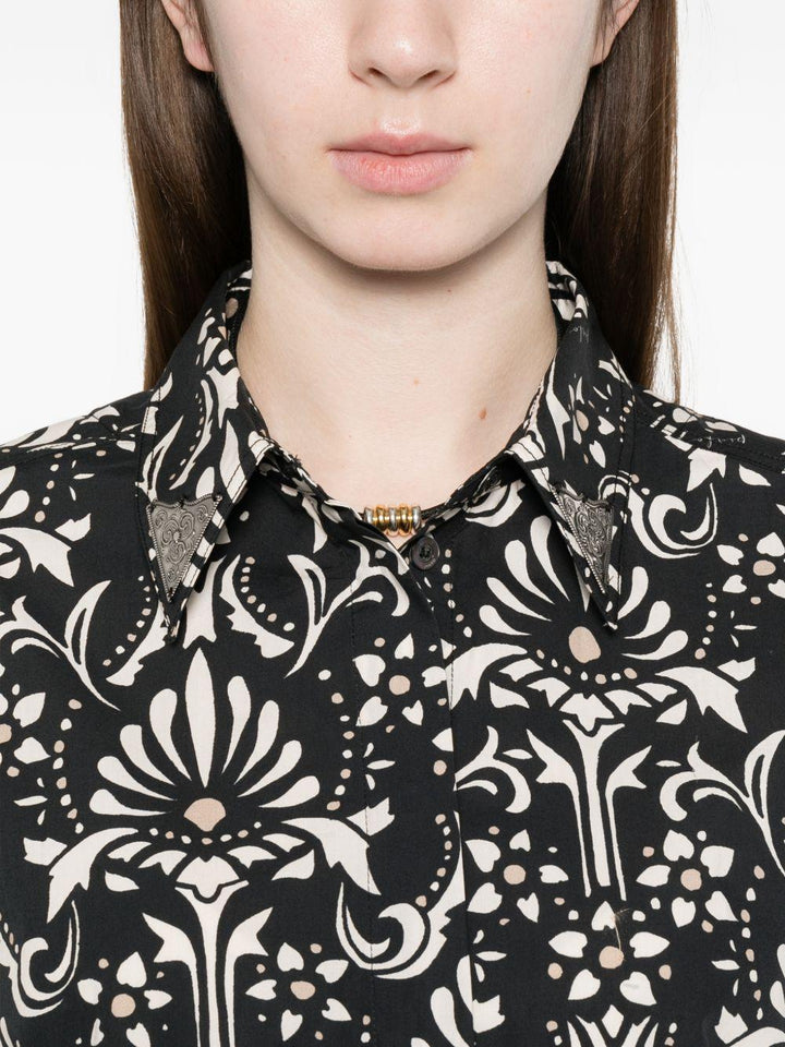 Camicia con stampa 