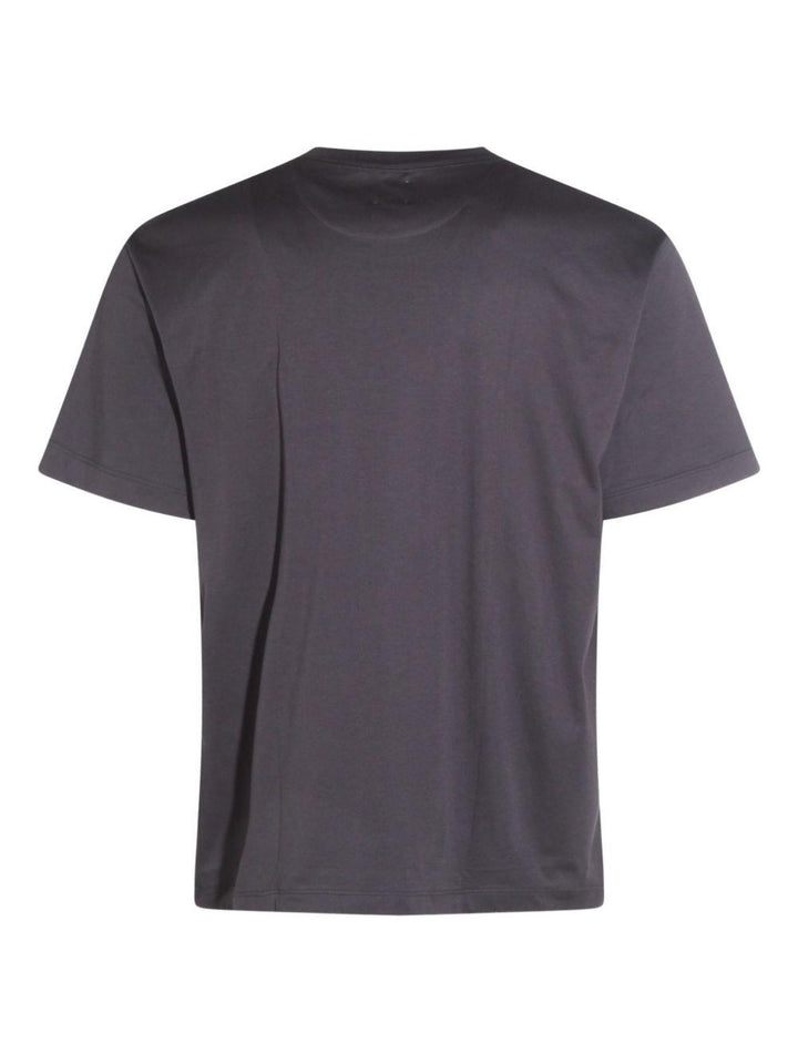 T-shirt girocollo nera 