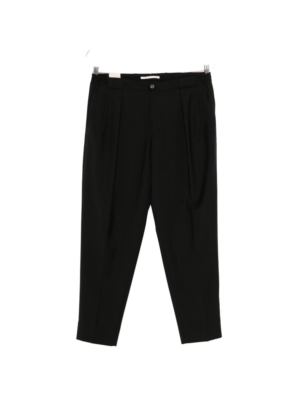 Pantaloni Portobello con coulisse neri 