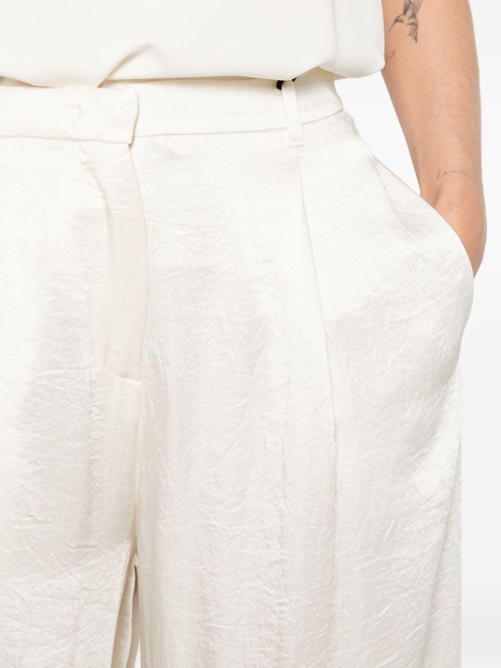 Pantaloni in satin 