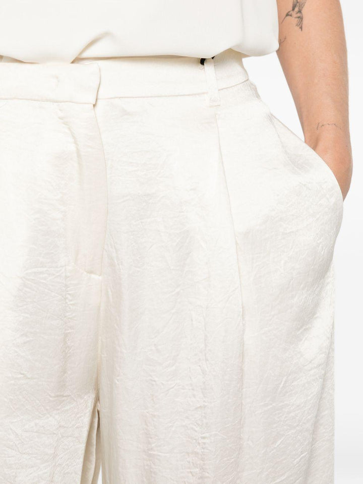 Pantaloni in satin 