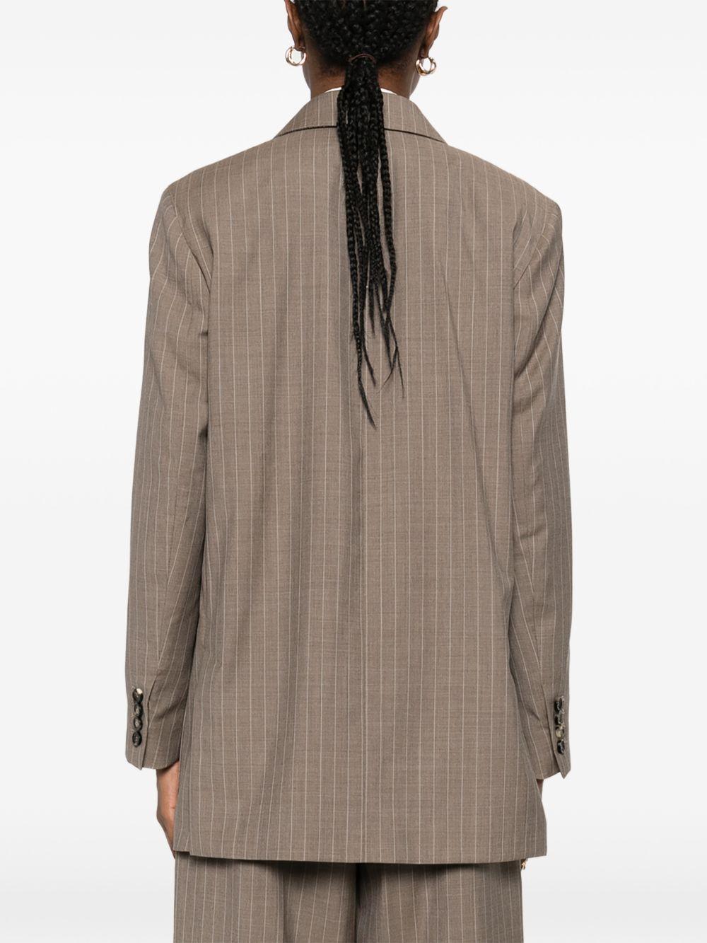 Blazer doppiopetto Acciaio 