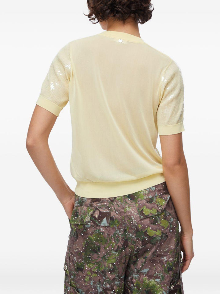 T-shirt con paillettes 