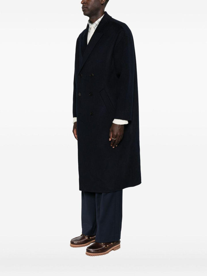 Cappotto doppiopetto navy 