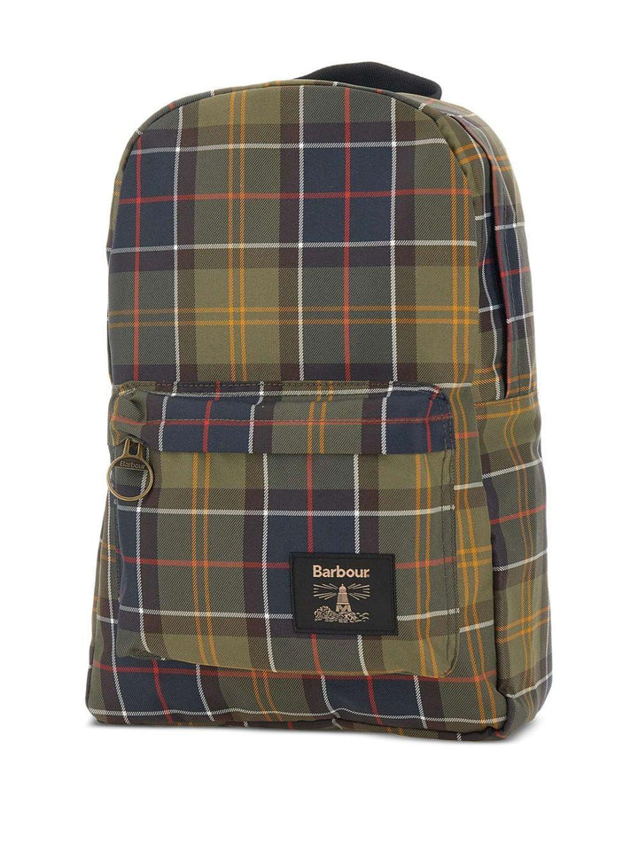 Zaino verde tartan 