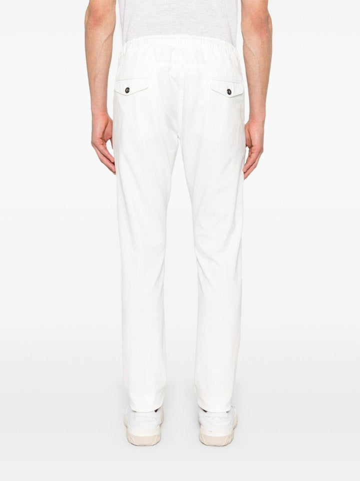 Pantaloni con coulisse bianco 