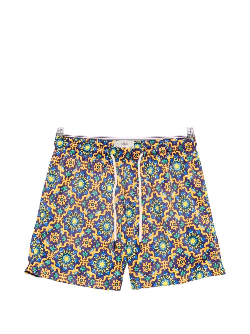 Costume da bagno fantasia con stampa geometrica 
